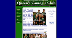 Desktop Screenshot of camogie.club.qub.ac.uk