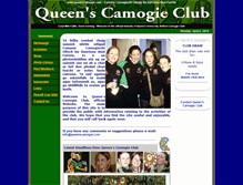 Tablet Screenshot of camogie.club.qub.ac.uk